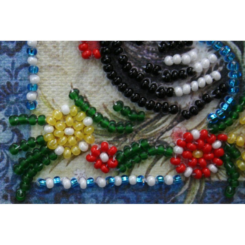 Bead Embroidery Magnet Kit "Sunrise messenger"
