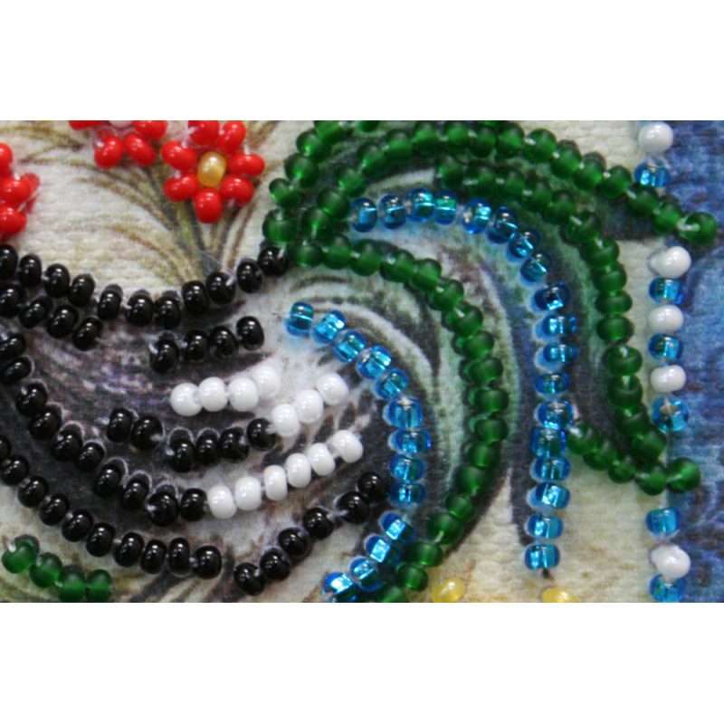 Bead Embroidery Magnet Kit "Sunrise messenger"