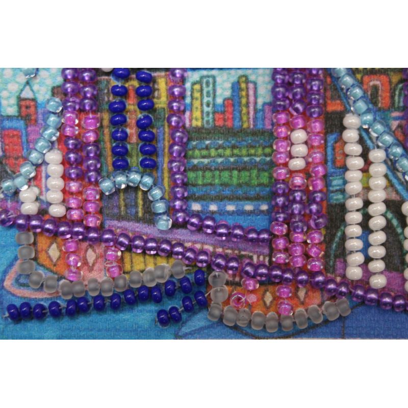 Bead Embroidery Magnet Kit "London"