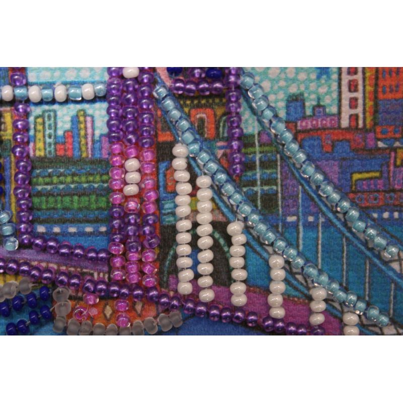 Bead Embroidery Magnet Kit "London"