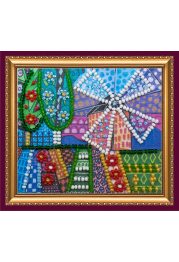 Bead Embroidery Magnet Kit "Amsterdam"