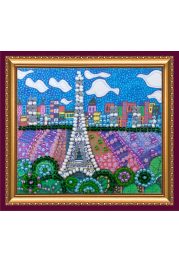 Bead Embroidery Magnet Kit "Paris"