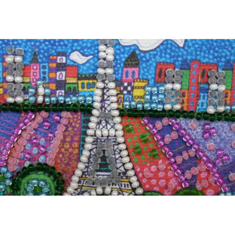Bead Embroidery Magnet Kit "Paris"