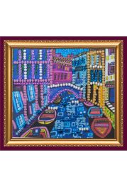 Bead Embroidery Magnet Kit "Venice"