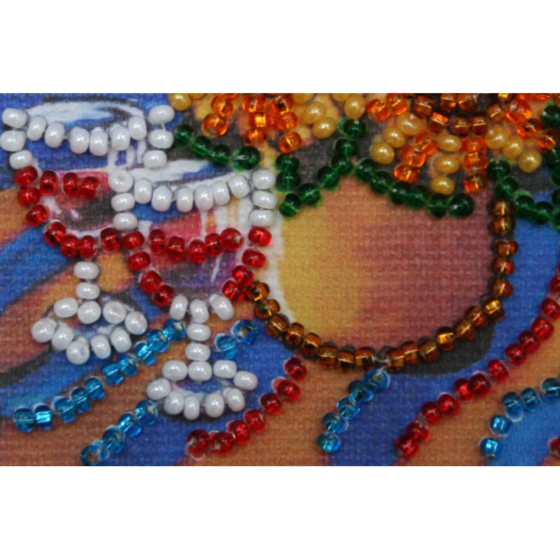 Bead Embroidery Magnet Kit "Romantic date"