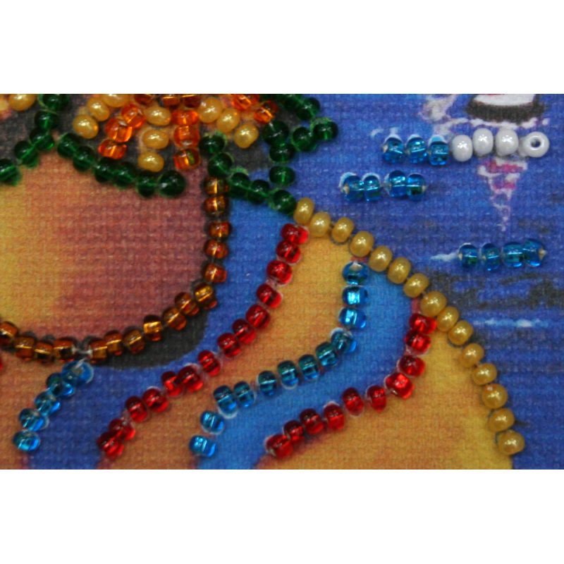 Bead Embroidery Magnet Kit "Romantic date"