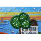 Bead Embroidery Magnet Kit "Hello, sea"