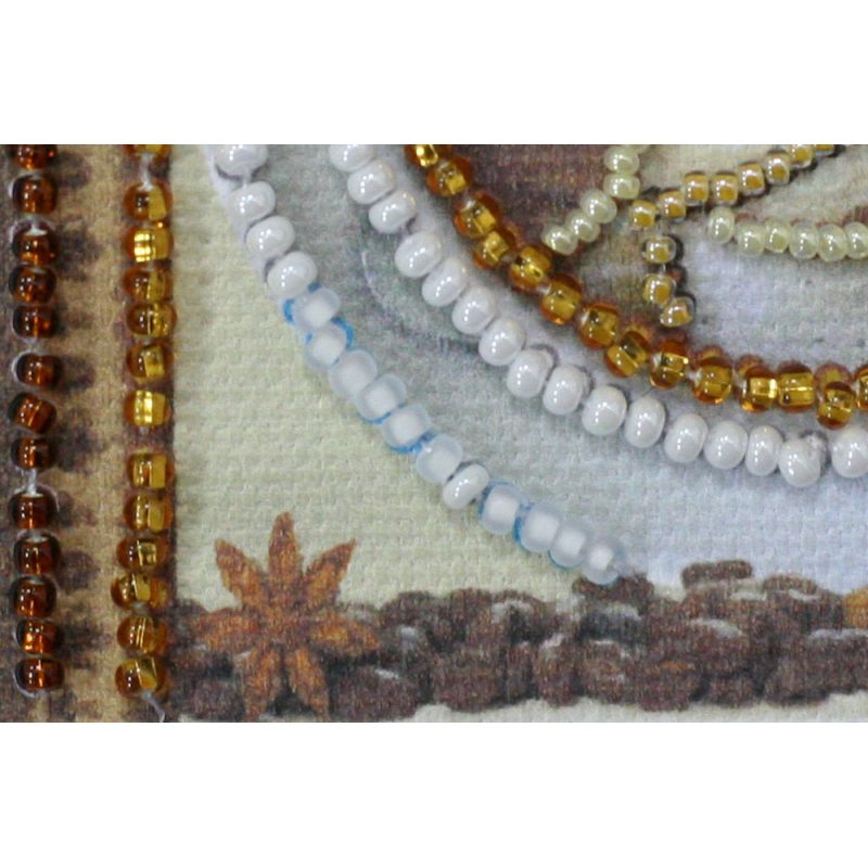 Bead Embroidery Magnet Kit "Mishkin smile"