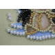 Bead Embroidery Magnet Kit "Hedgehogs under an umbrella"