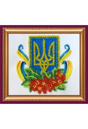Bead Embroidery Magnet Kit "Guelder region"