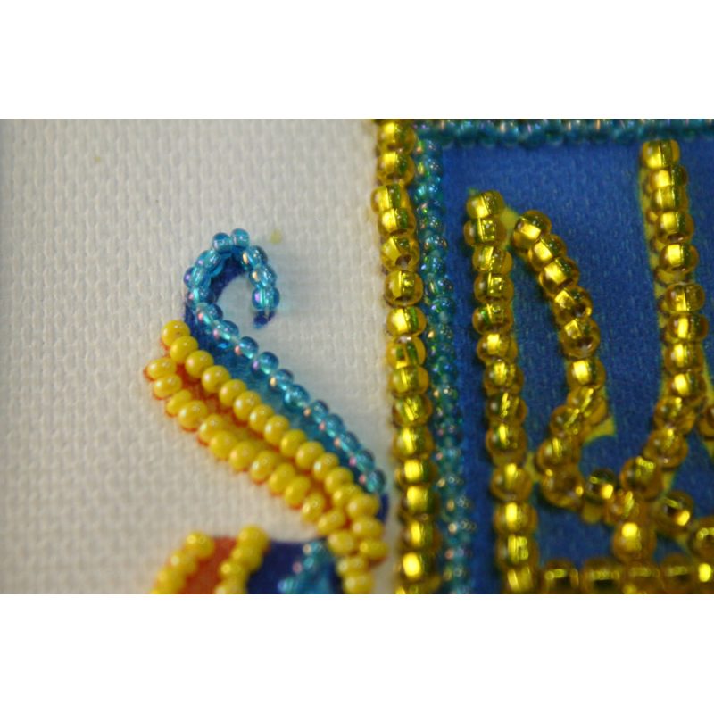 Bead Embroidery Magnet Kit "Guelder region"