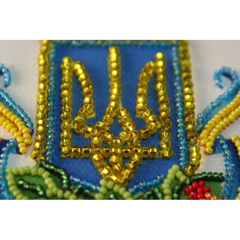 Bead Embroidery Magnet Kit "Guelder region"