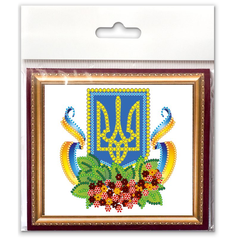 Bead Embroidery Magnet Kit "Guelder region"