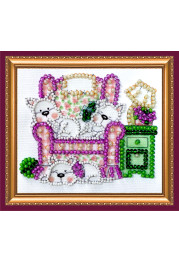 Bead Embroidery Magnet Kit "United friends"