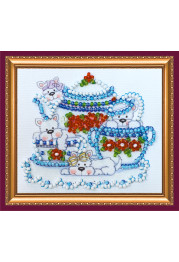 Bead Embroidery Magnet Kit "Funny puppy"