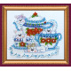 Bead Embroidery Magnet Kit "Funny puppy"
