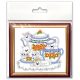 Bead Embroidery Magnet Kit "Funny puppy"