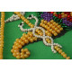 Bead Embroidery Magnet Kit "Kharkiv's coat of arms"