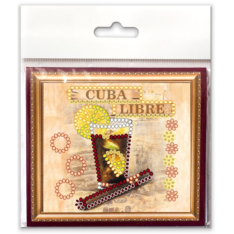 Bead Embroidery Magnet Kit "Cuba Libre"