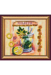 Bead Embroidery Magnet Kit "Mojito"
