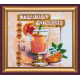 Bead Embroidery Magnet Kit "Tequila Sunrise"