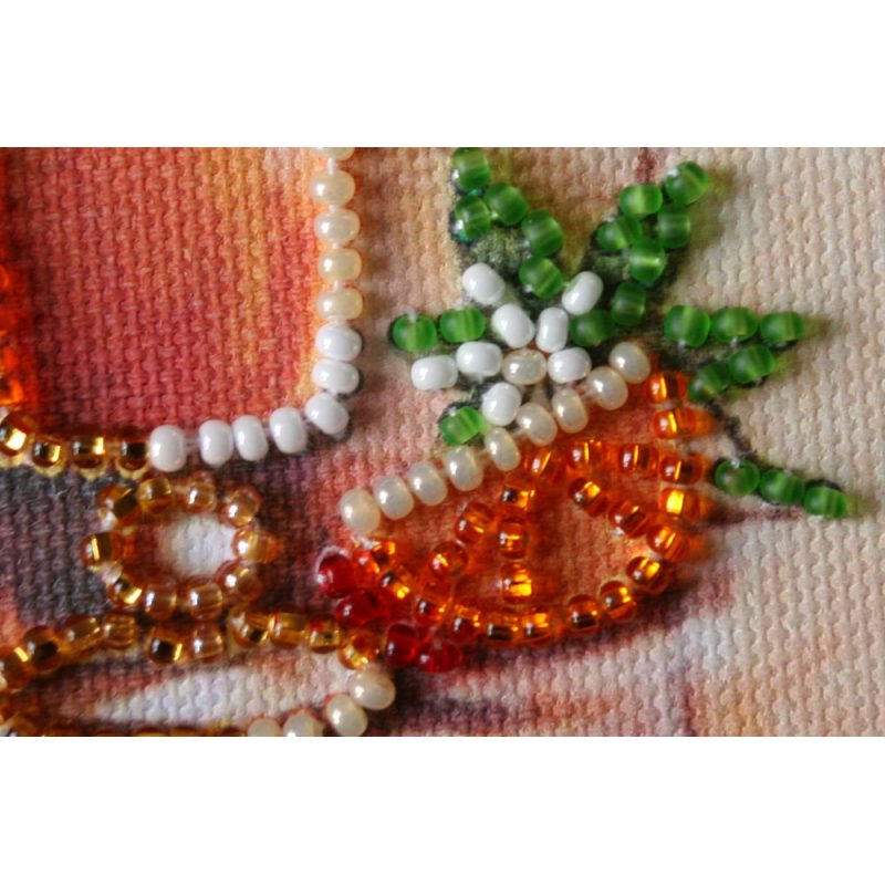 Bead Embroidery Magnet Kit "Tequila Sunrise"