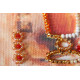 Bead Embroidery Magnet Kit "Tequila Sunrise"