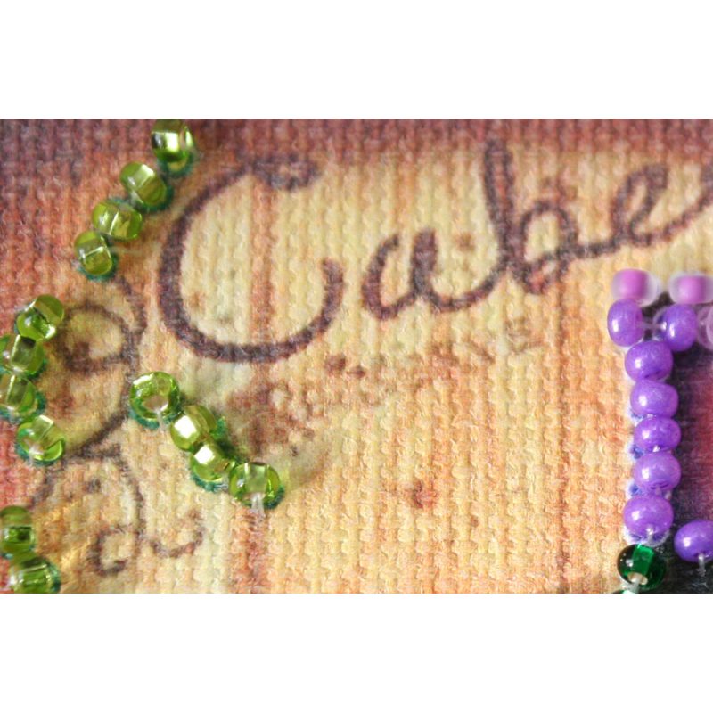 Bead Embroidery Magnet Kit "Caberne"