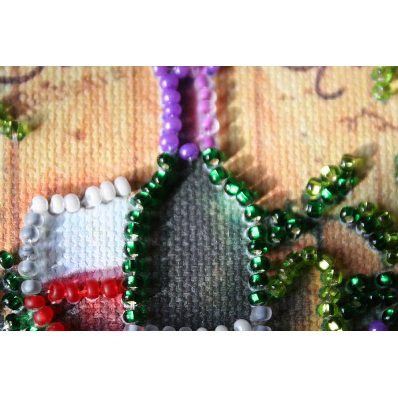 Bead Embroidery Magnet Kit "Caberne"
