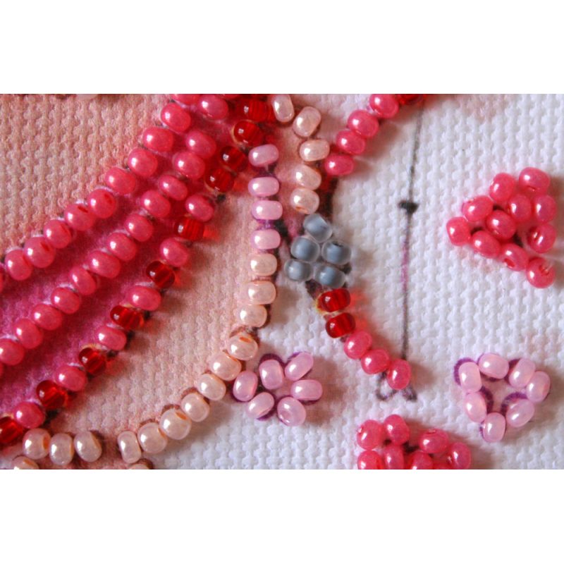Bead Embroidery Magnet Kit "Amor"