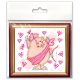 Bead Embroidery Magnet Kit "Amor"