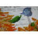 Midi Bead Embroidery Kit on Art Canvas "Sunny mood"