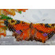 Midi Bead Embroidery Kit on Art Canvas "Sunny mood"