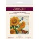 Midi Bead Embroidery Kit on Art Canvas "Sunny mood"