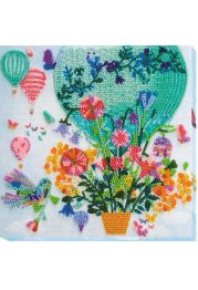 Midi Bead Embroidery Kit on Art Canvas "Everything for you"