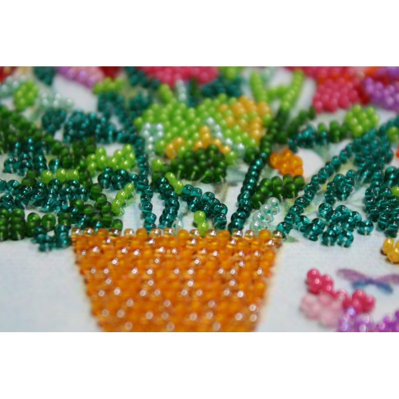Midi Bead Embroidery Kit on Art Canvas "Everything for you"