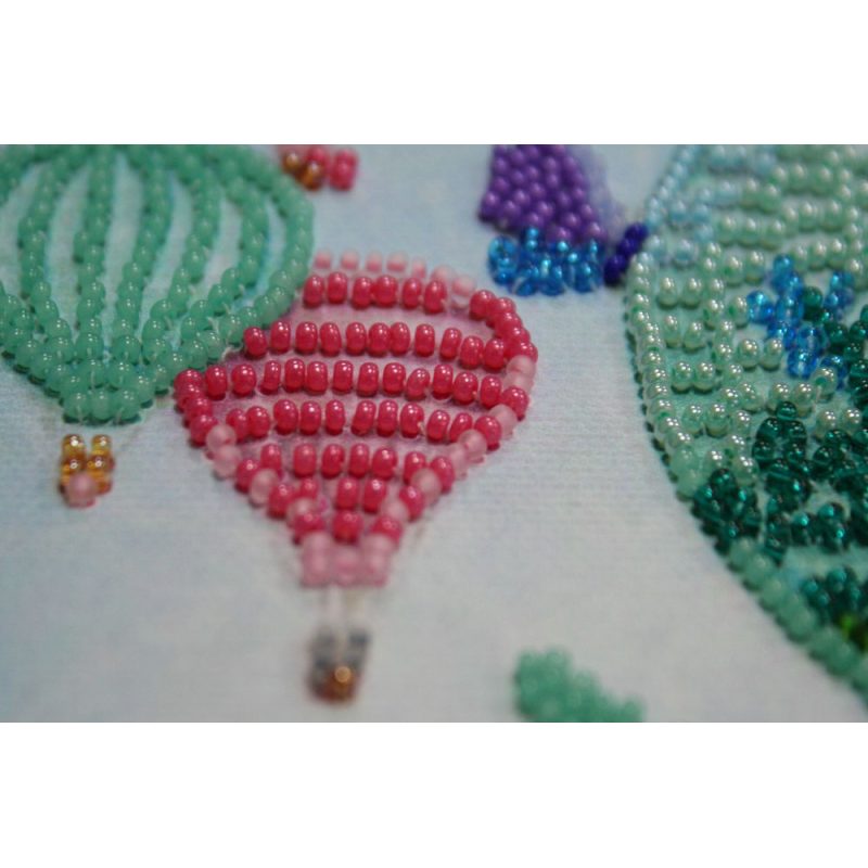Midi Bead Embroidery Kit on Art Canvas "Everything for you"
