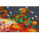 Midi Bead Embroidery Kit on Art Canvas "Tale rises"
