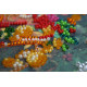 Midi Bead Embroidery Kit on Art Canvas "Tale rises"