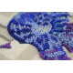Midi Bead Embroidery Kit on Art Canvas "At the bottom of the sea"