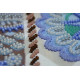 Midi Bead Embroidery Kit on Art Canvas "At the bottom of the sea"