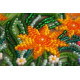 Midi Bead Embroidery Kit on Art Canvas "Earth stars"