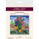 Midi Bead Embroidery Kit on Art Canvas "Earth stars"