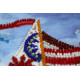 Midi Bead Embroidery Kit on Art Canvas "Passing wind"