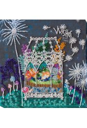 Midi Bead Embroidery Kit on Art Canvas "The cradle of dreams"