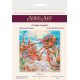 Midi Bead Embroidery Kit on Art Canvas "At the age of the azure"