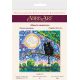 Midi Bead Embroidery Kit on Art Canvas "Together forever"