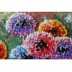 Midi Bead Embroidery Kit on Art Canvas "Multi-colored balls"