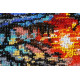 Midi Bead Embroidery Kit on Art Canvas "Dawn of the evening"