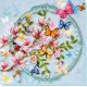 Midi Bead Embroidery Kit on Art Canvas "Keys to the spring"